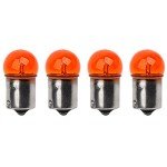 Minho 6Pcs Motorcycle Scooter Bulbs Set Kits Head Light Bulbs Tail Light Bulbs Turn Signal Light Bulbs Fit for Chinese Scooter Moped Taotao Jonway Roketa