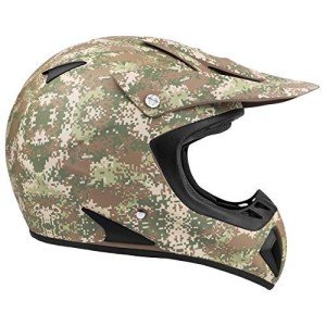 Camo ATV Helmet for Adults - Matte Finish (XL)