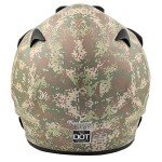 Camo ATV Helmet for Adults - Matte Finish (XL)