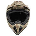 Camo ATV Helmet for Adults - Matte Finish (XL)