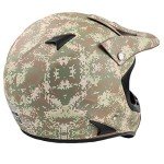 Camo ATV Helmet for Adults - Matte Finish (XL)