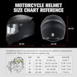 JQF Gear Full Face Motorcycle Helmet - DOT Approved