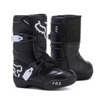 Kids' FOX Racing Motocross Boots, Black, Size 10