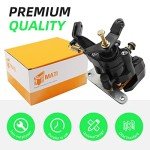 M MATI Rear Brake Caliper & Pads for Kawasaki Mojave 250 KSF250 Lakota 300 KEF300 Tecate 4 KXF250 with Parking Brake 43041-1575 43041-1246
