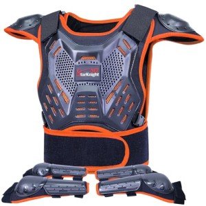 StarknightMT Kids Motocross Protective Gear in Orange