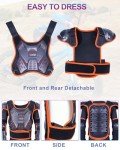 StarknightMT Kids Motocross Protective Gear in Orange