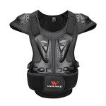 WOSAWE ATV Protective Vest for Adults, Medium Black