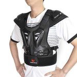 WOSAWE ATV Protective Vest for Adults, Medium Black