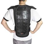 WOSAWE ATV Protective Vest for Adults, Medium Black