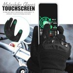 Westwood Fox Touch Screen Motorcycle Gloves – Black