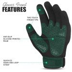 Westwood Fox Touch Screen Motorcycle Gloves – Black