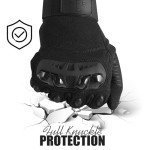 Westwood Fox Touch Screen Motorcycle Gloves – Black