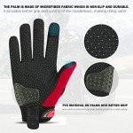 NICEWIN Touchscreen Motorcycle Gloves for All Riders