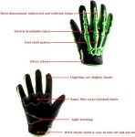 Youth Skeleton Motocross Gloves for ATV & BMX