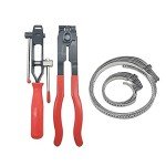 CV Boot Clamp Pliers Set with 12 Adjustable Bands