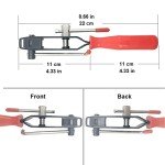 CV Boot Clamp Pliers Set with 12 Adjustable Bands