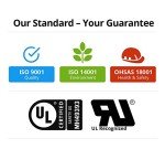 Chrome Battery YTX14AH-BS Maintenance Free ATV Battery