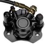 HIAORS Rear Disc Brake Master Cylinder Caliper Assembly for 50cc 70cc 90cc 110cc 125cc Chinese TaoTao 110cc 125D Boulder B1 Peace Motorsports Quad Coolster 3050HD 3050C kazuma SunL ATV Kids 4 Wheeler