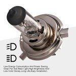 GOOFIT H4 Head Light Bulbs 12v 35w High Low Beam Replacement for 50cc 70cc 90cc 110cc 125cc 150cc 200cc 250cc Chinese Scooter Autobike Go Kart ATV Motorcycle