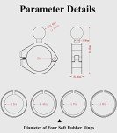 Aluminum Alloy Bar Clamp Mount for ATV UTV