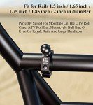 Aluminum Alloy Bar Clamp Mount for ATV UTV