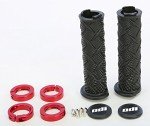 ODI X-Treme Lock-On ATV Hand Grips - Black/Red
