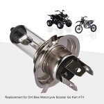 GOOFIT H4 Head Light Bulbs 12v 35w High Low Beam Replacement for 50cc 70cc 90cc 110cc 125cc 150cc 200cc 250cc Chinese Scooter Autobike Go Kart ATV Motorcycle