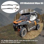 UTV Hand Operated Windshield Wiper Kit - 2 Set