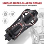 KEMIMOTO ATV Handlebar Drink Holder with Clamp