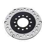 Hydraulic Rear Disc Brake Caliper System Pads Disk Rotor For 150cc 200cc 250cc Dirt Bike Quad ATV Gokart Go Kart Dune Buggy (BLACK)