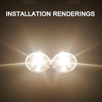 GOOFIT H4 Head Light Bulbs 12v 35w High Low Beam Replacement for 50cc 70cc 90cc 110cc 125cc 150cc 200cc 250cc Chinese Scooter Autobike Go Kart ATV Motorcycle