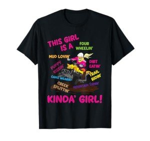 ATV Girl Quad Biking Graphic Tee