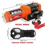 X-BULL 3500LBS Electric Winch with Wireless Remote