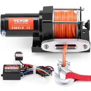 VEVOR 3500 lb 12V Electric Winch with Rope