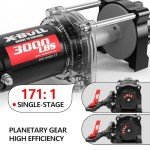 X-BULL 12V 3000LBS Waterproof Electric Winch