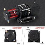 FieryRed 4500LBS Electric ATV Winch with Remote