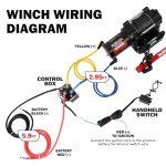 X-BULL 12V 3000LBS Waterproof Electric Winch