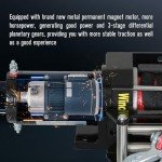 FULLWATT 3000 lb 12V Electric Winch for ATVs