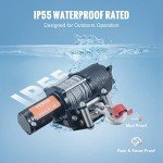 VEVOR 12V Electric Winch with Remote Control