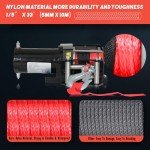 FULLWATT 3000 lb 12V Electric Winch for ATVs
