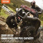 VEVOR 2000 lb Electric ATV Winch with Remote
