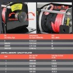 FULLWATT 3000 lb 12V Electric Winch for ATVs