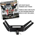 ECOTRIC Cradle Winch Mount Plate for ATVs