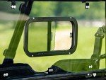SuperATV Rear Windshield for 2015+ Polaris Ranger