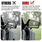 Polaris General XP Side Mirrors - Adjustable Pair