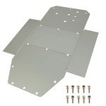 ECOTRIC Aluminum Skid Plate for Polaris RZR 800/900