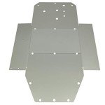 ECOTRIC Aluminum Skid Plate for Polaris RZR 800/900