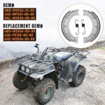 Yamaha Bear Tracker Brake Shoes - Front/Rear Set