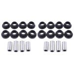 MOTOKU Front and Rear Upper and Lower Shock Absorber Bushings Sleeve kit for Polaris Ranger 500 570 700 800 900 1000 Diesel Brutus Pro XD