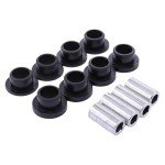 MOTOKU Front and Rear Upper and Lower Shock Absorber Bushings Sleeve kit for Polaris Ranger 500 570 700 800 900 1000 Diesel Brutus Pro XD